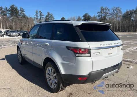 2016 Land Rover Range Rover Sport 3.0L V6 Supercharged Hse z USA, uszkodzony, nr VIN SALWR2PF6GA121635